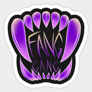 Fang Gang Sticker